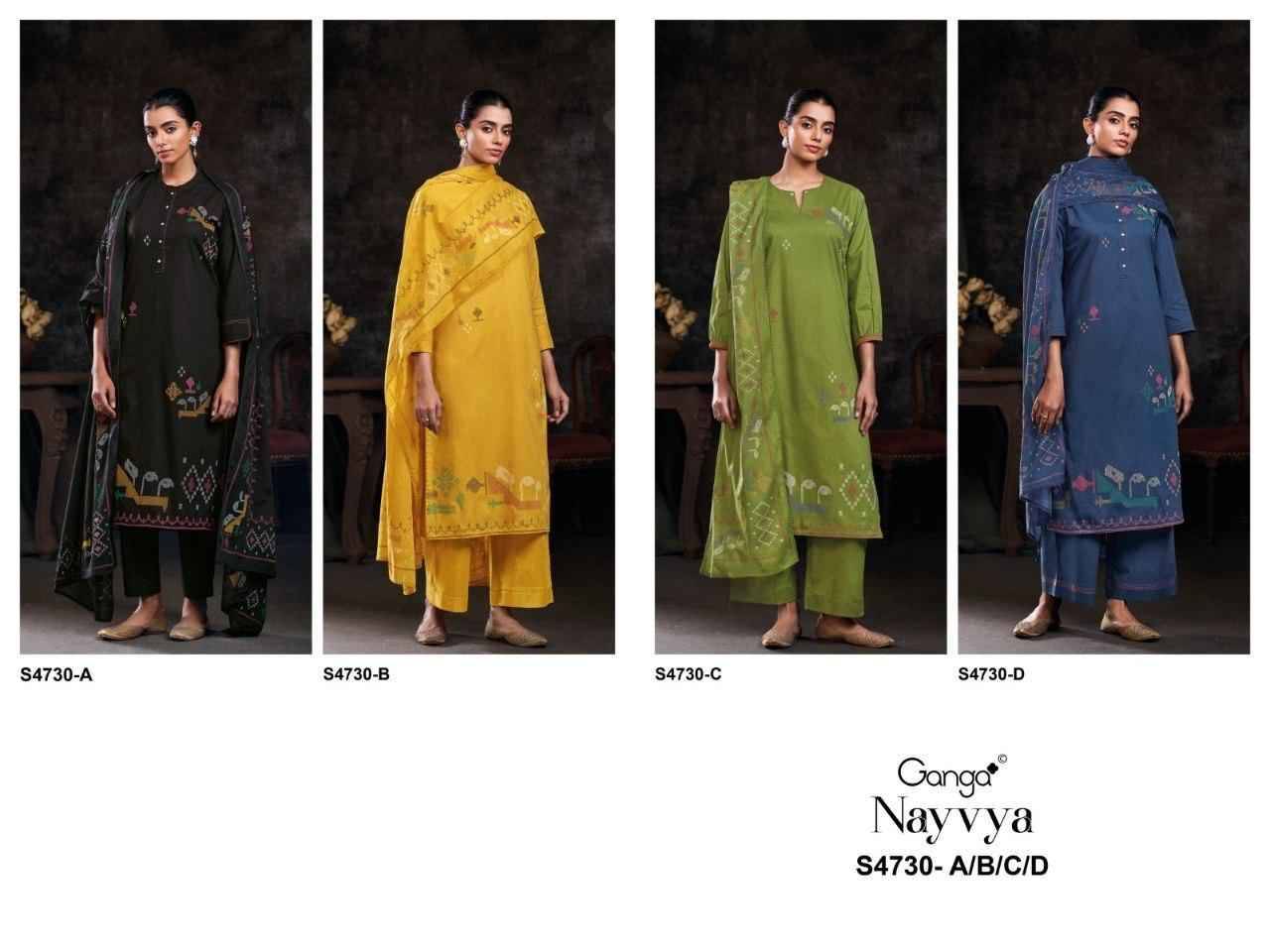 NAYVYA 4730 By Ganga Fashion Beautiful Festive Suits Stylish Colorful Fancy Casual Wear & Ethnic Wear PREMIUM COTTON Print Dresses At Wholesale Price